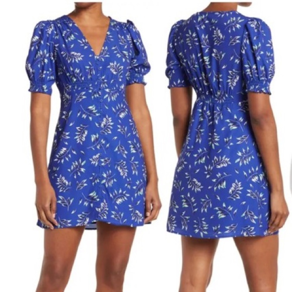 NWT French Connection Feuille Mini Dress Size 8